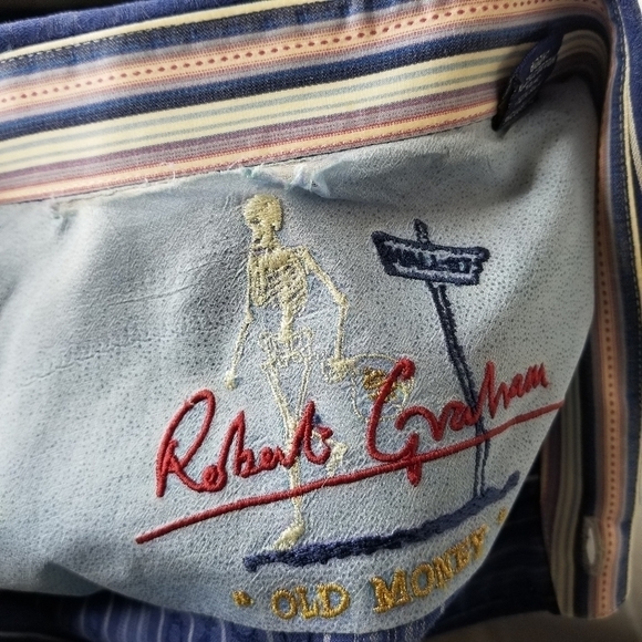 Robert Graham old money striped button up shirt - Picture 6 of 12